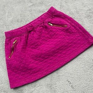 Gymboree 6 100% Cotton Quilted Pink Skirt
